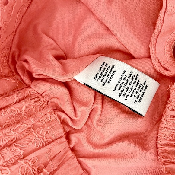 Nanette Lepore Coral, Luxury, Pull -On Embroidered Shorts, Small - Picture 13 of 16